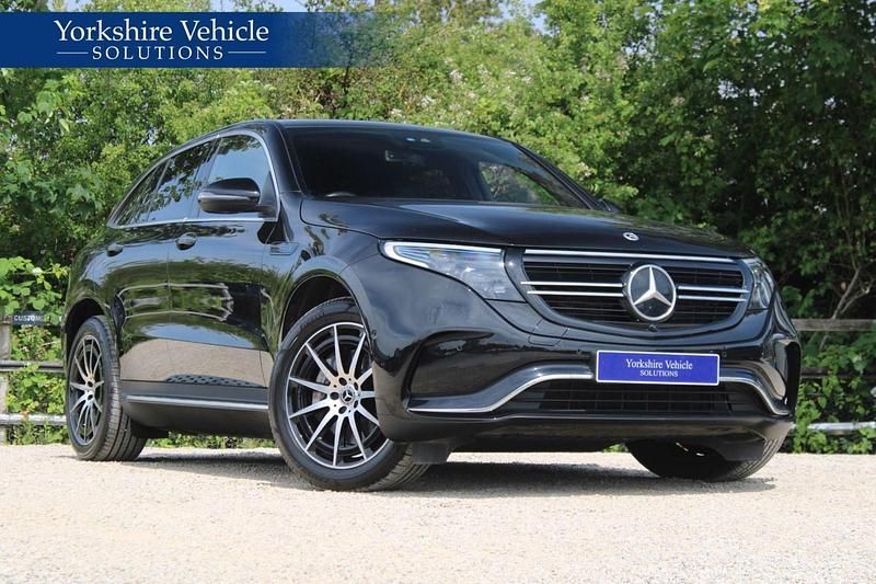 Black Used 2021 Mercedes EQC400 AMG line SUV | £23,989 (Super price) - Image 1/4