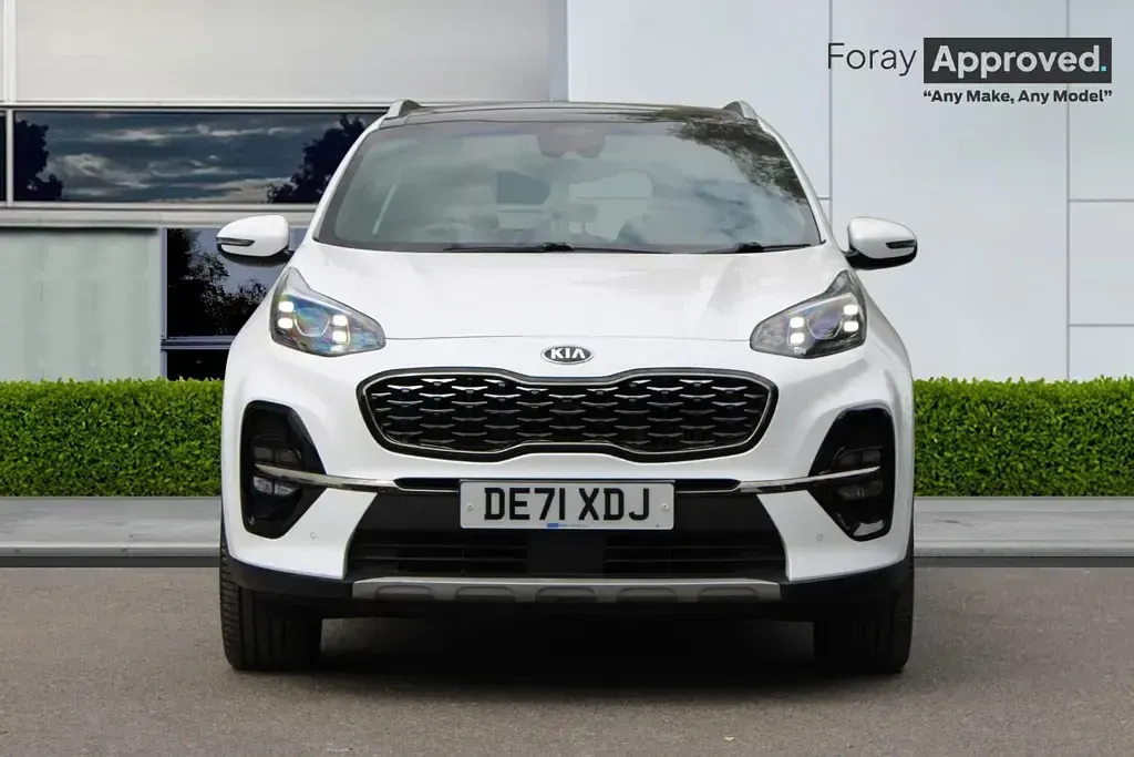 Used Kia Sportage GT-Line S 136 HP (100 kW) 2021 White SUV