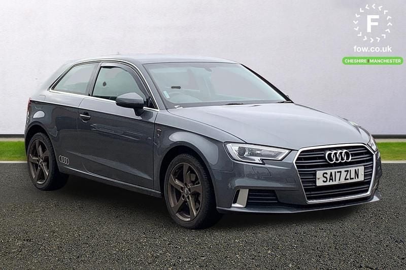 Used Audi A3 Sport 115 HP (84 kW) 2017 Grey Hatchback