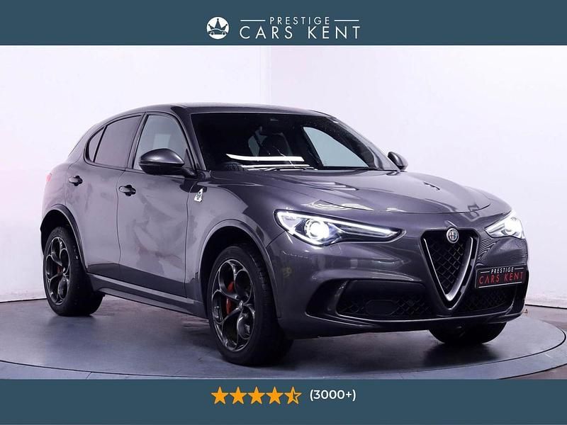 Grey Used 2019 Alfa Romeo Stelvio Quadrifoglio SUV | £39,614 (A bit pricey) - Image 1/4