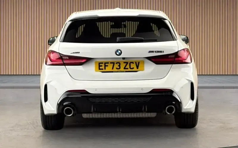 Used BMW M135 Sport Line 306 HP (225 kW) 2023 Alpine white Hatchback