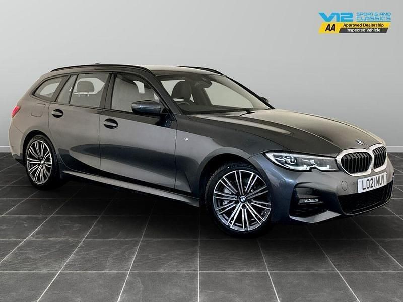 Grey Used 2021 BMW 330e M Sport Estate | £13,995 (Super price) - Image 1/2