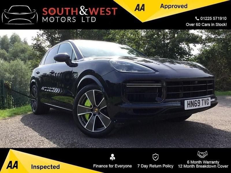 Used Porsche Cayenne Turbo S 671 HP (493 kW) 2019 Blue SUV