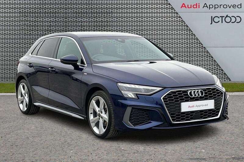 Blue Used 2024 Audi A3 S-Line Hatchback | £24,000 (Fair price) - Image 1/4