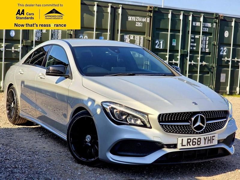 Used Mercedes CLA220 AMG line 2018 Silver Sedan