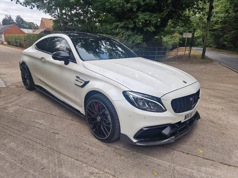 White Used 2016 Mercedes C63 AMG Premium Coupe | £31,950 (A bit pricey) - Image 1/3