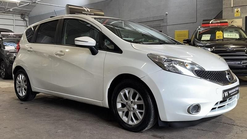 Used Nissan Note Acenta Premium 90 HP (66 kW) 2014 White Hatchback