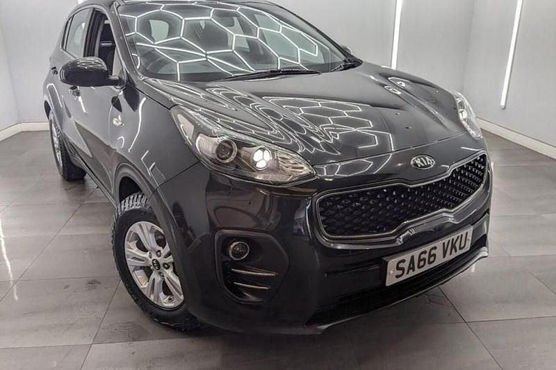 Used Kia Sportage 114 HP (83 kW) 2016 Black SUV