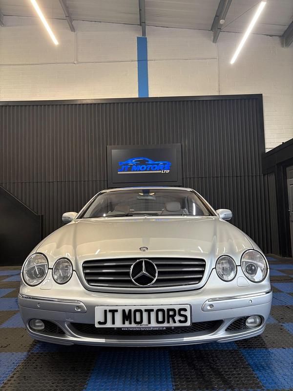Used Mercedes CL500 2001 Silver Coupe