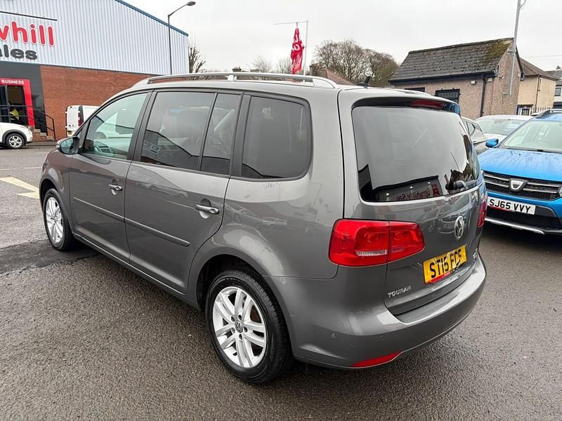 Used VW Touran SE 105 HP (77 kW) 2015 Grey MPV