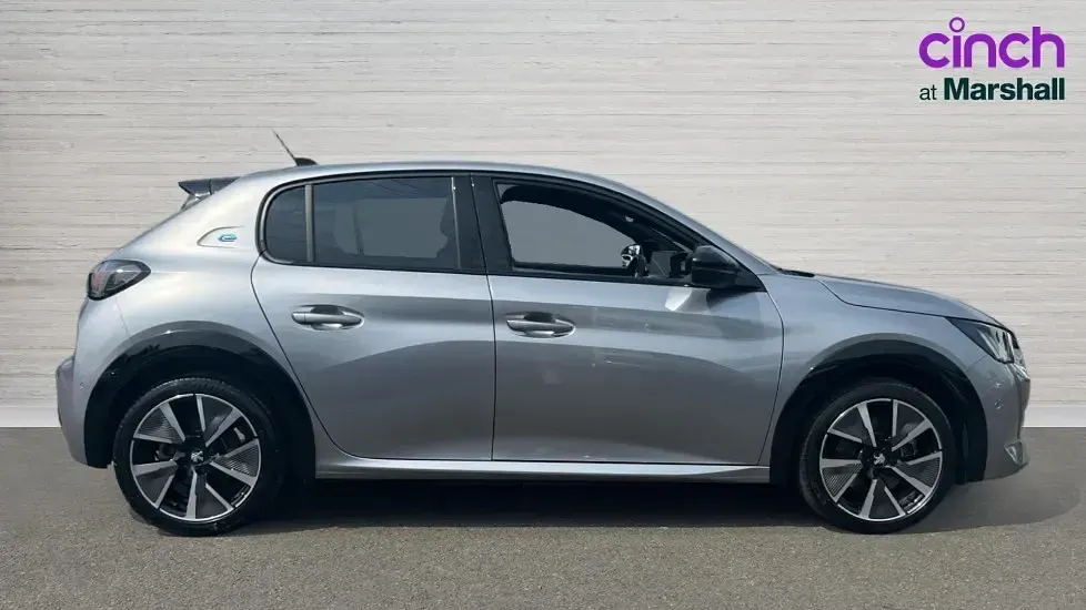 Used Peugeot e-208 Premium 100 kW (136 HP) 2022 Grey Hatchback