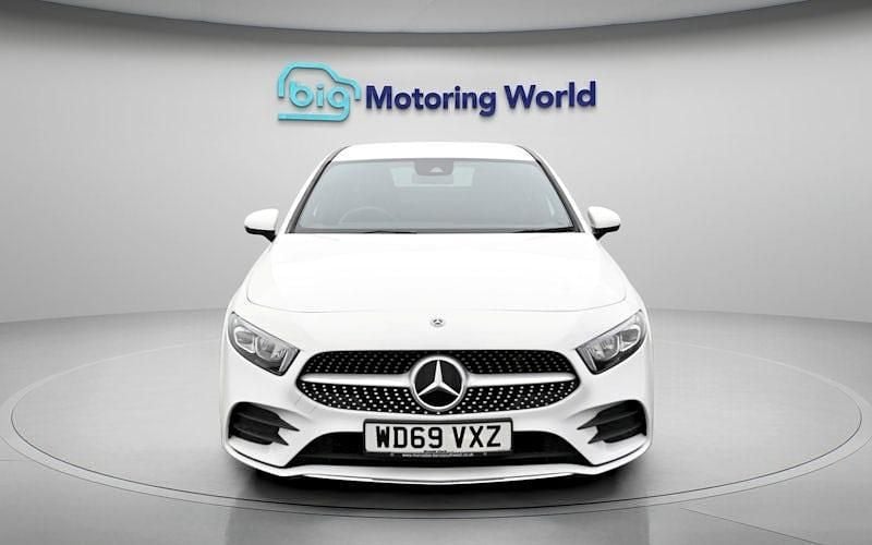 Used Mercedes A250 AMG line 224 HP (164 kW) 2020 White Sedan