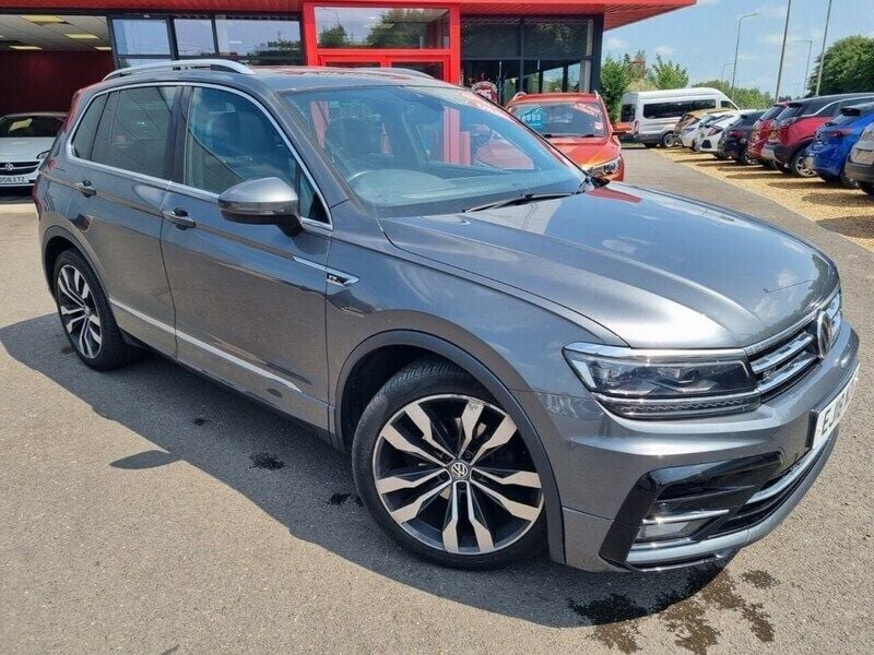 Grey Used 2018 VW Tiguan R-line SUV | £16,995 (Super price) - Image 1/4