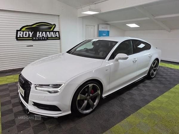 White Used 2015 Audi A7 S-Line Hatchback | £14,950 (Fair price) - Image 1/3