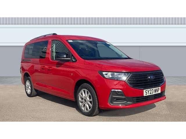 Red Used 2023 Ford Tourneo Connect Titanium MPV | £22,733 (Fair price) - Image 1/4