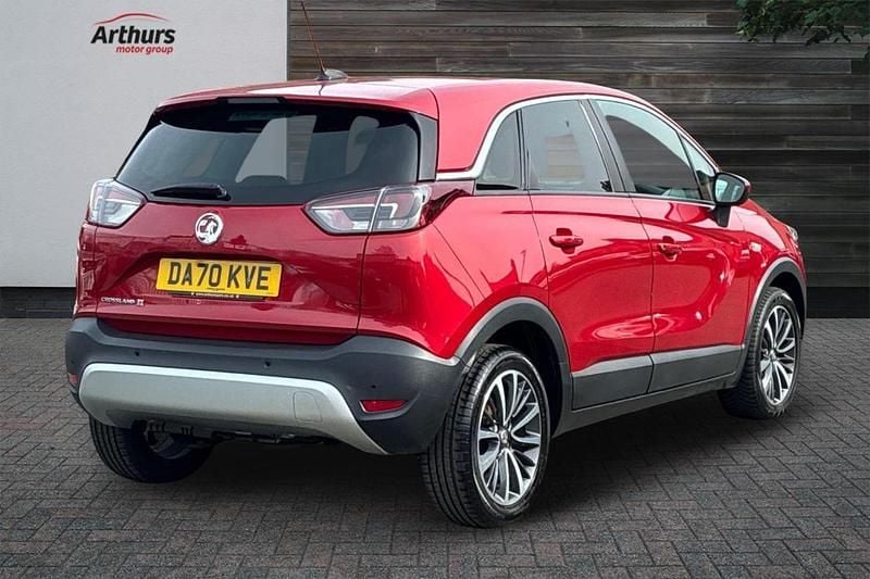 Used Vauxhall Crossland X Elite 101 HP (74 kW) 2020 Red SUV