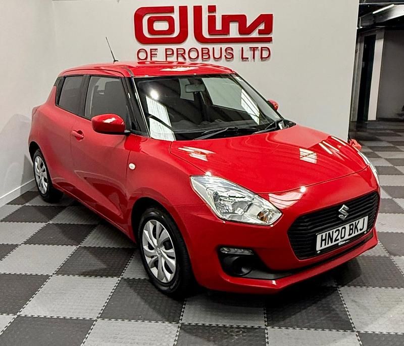 Red Used 2020 Suzuki Swift SZ3 Hatchback | £9,395 (Fair price) - Image 1/4