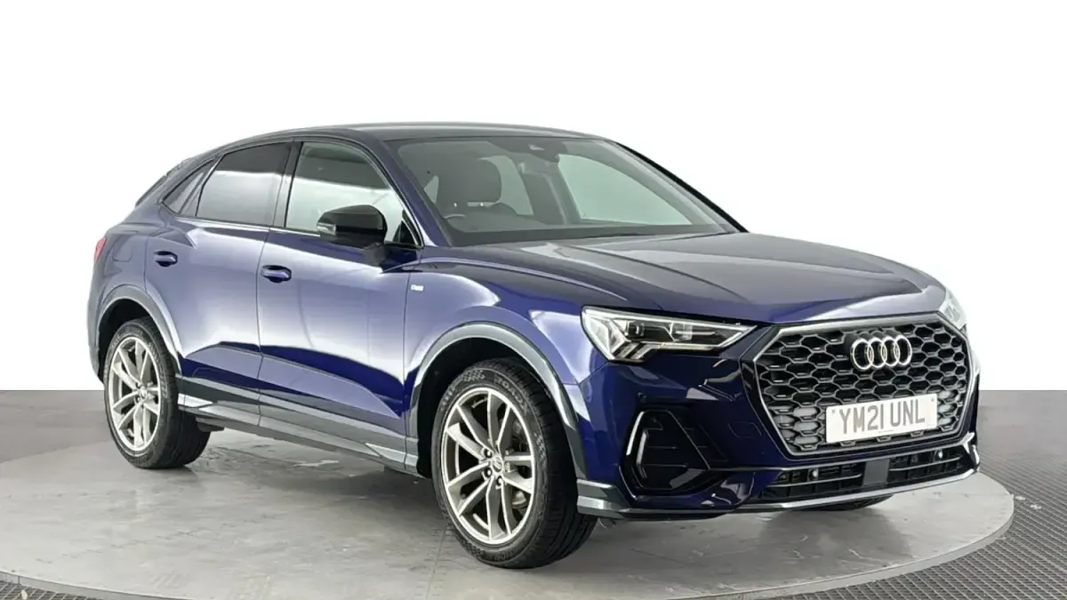 Used Audi Q3 Sportback Black Edition 2021 Blue SUV