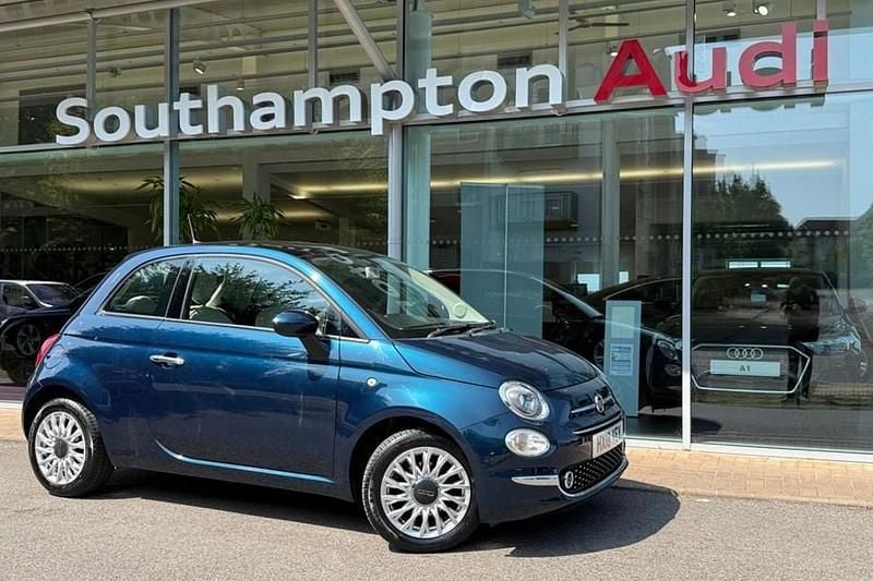 Blue Used 2018 Fiat 500 Lounge Hatchback | £7,200 (Fair price) - Image 1/1