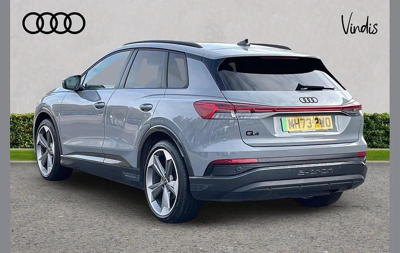 Used Audi Q4 e-tron Black Edition 150 kW (204 HP) 2024 Grey SUV