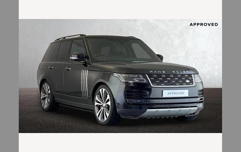 Santorini black Used 2018 Land Rover Range Rover SVAutobiography Dynamic Black SUV | £45,150 (Fair price) - Image 1/4