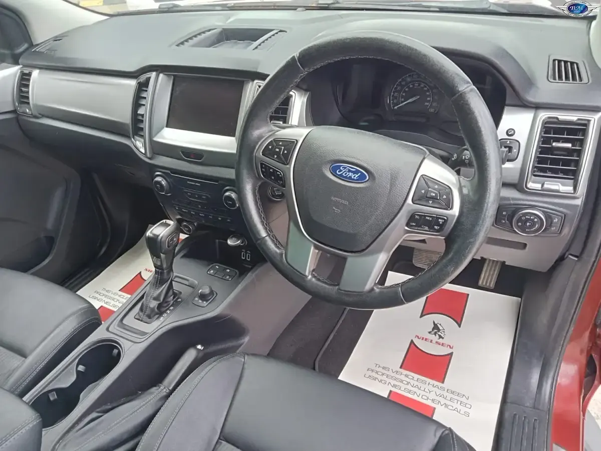 Used Ford Ranger Limited 2020 Red Pickup