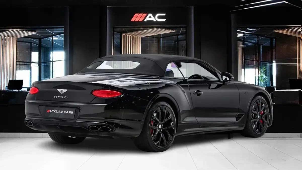 Used Bentley Continental 550 HP (404 kW) 2022 Black Cabriolet