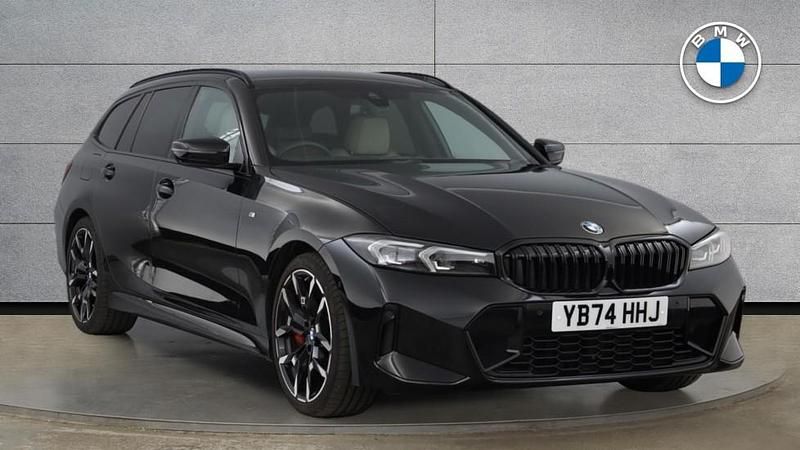 Black Used 2024 BMW 320 M Sport Estate | £36,500 - Image 1/4