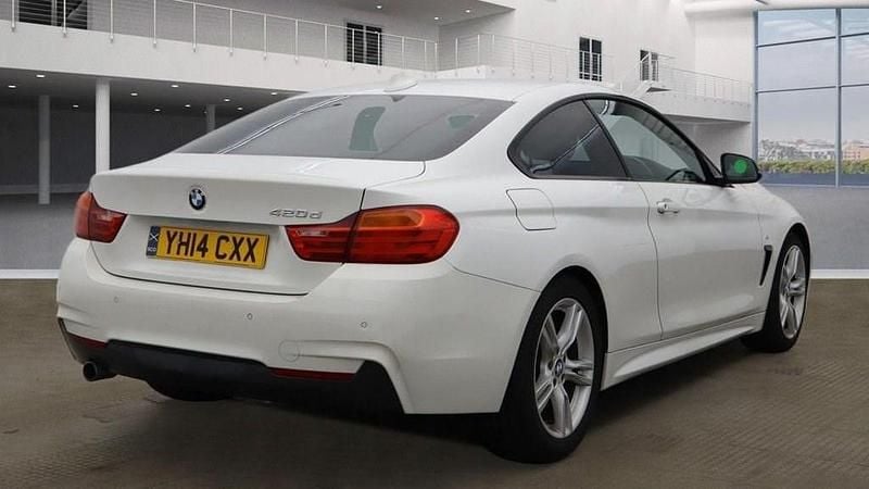 Used BMW 420 M Sport 184 HP (135 kW) 2014 White Coupe