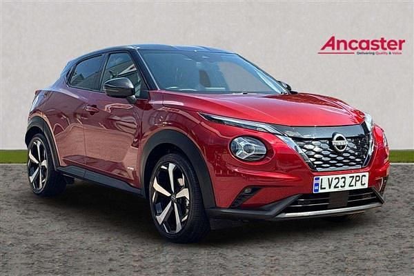 Red Used 2023 Nissan Juke Tekna SUV | £20,475 (Fair price) - Image 1/4