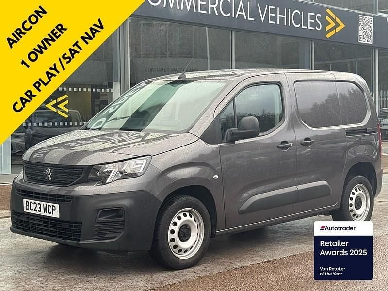 Grey Used 2023 Peugeot Partner Premium MPV | £12,490 (Fair price) - Image 1/3