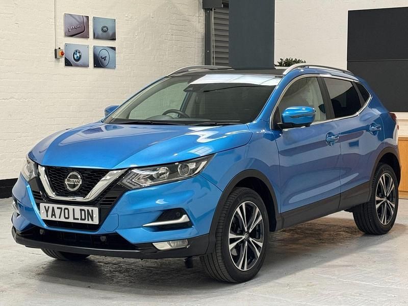 Used Nissan Qashqai N-Connecta 140 HP (102 kW) 2021 Blue SUV