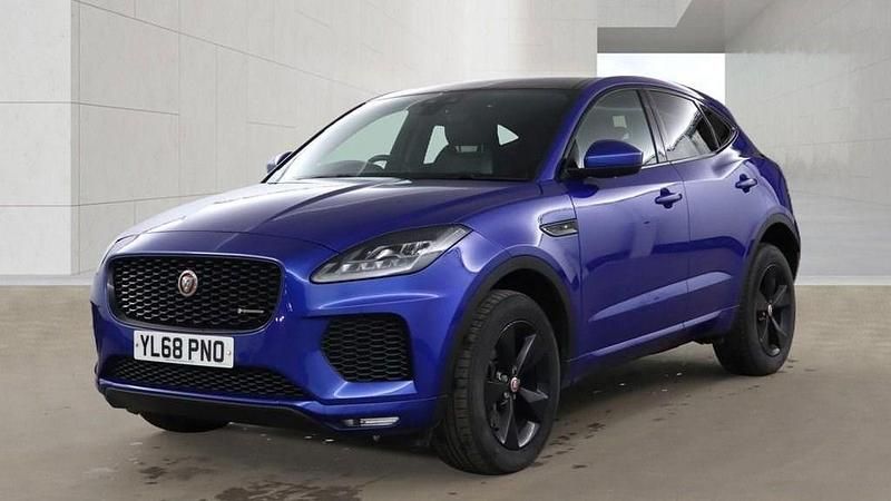 Used Jaguar E-Pace R-Dynamic 200 HP (147 kW) 2018 Blue SUV