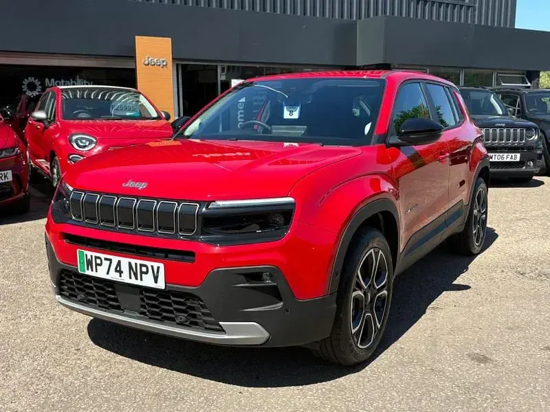 Used Jeep Avenger EV Summit 113 kW (154 HP) 2025 Red SUV