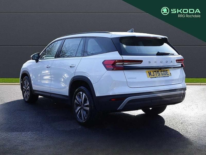 New Skoda Kodiaq SE 150 HP (110 kW) 2025 Moon white metallic SUV