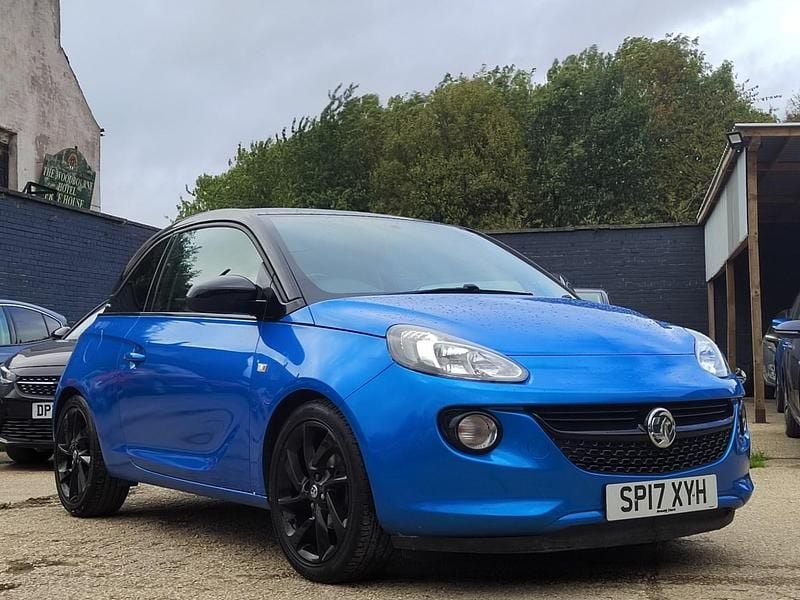 Used Vauxhall Adam 68 HP (50 kW) 2017 Blue Hatchback