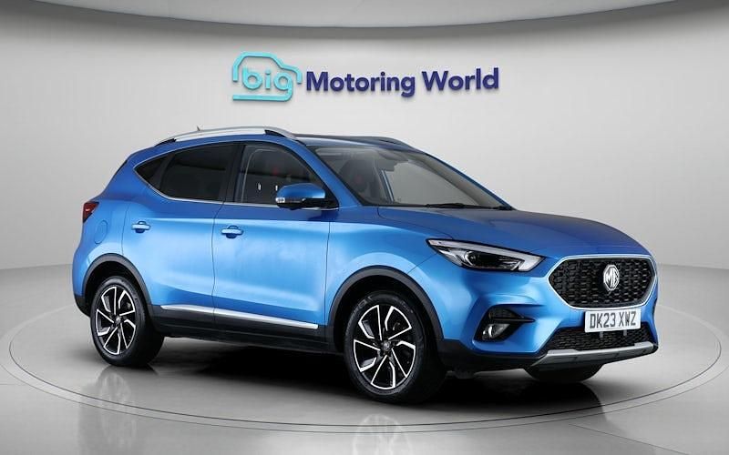 Usado MG ZS Exclusive 111 CV (81 kW) 2023 Azul SUV