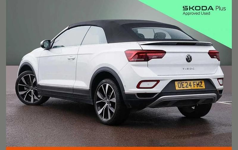 Used VW T-Roc Cabriolet Style 147 HP (108 kW) 2024 White Cabriolet