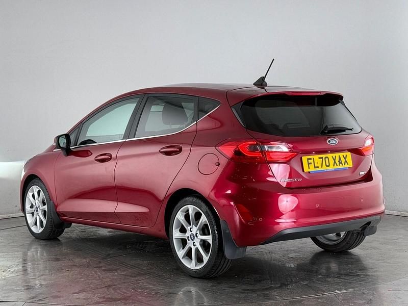 Used Ford Fiesta Titanium X 2020 Red Hatchback