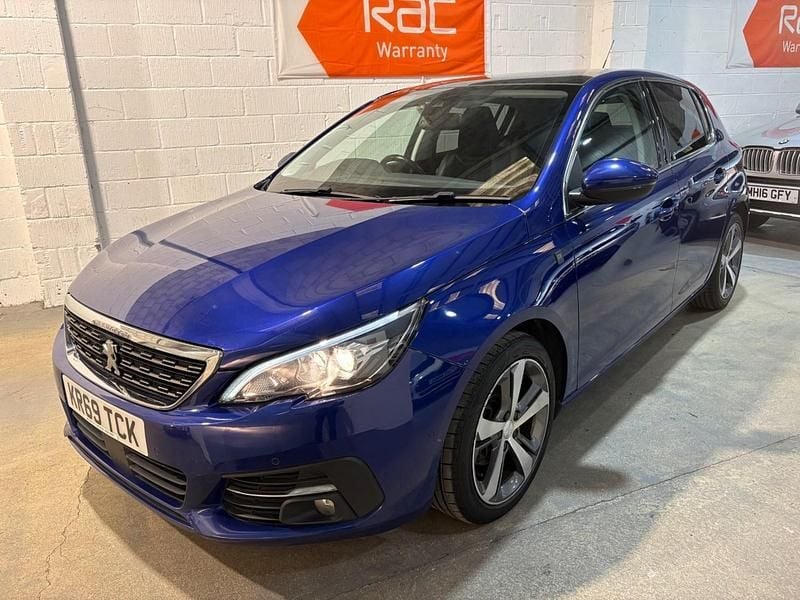 Used Peugeot 308 2019 Blue Hatchback