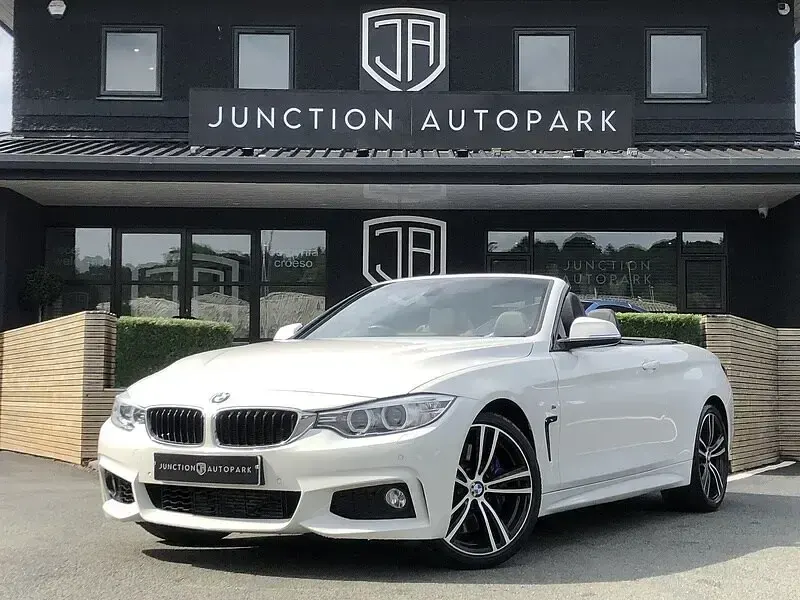 Used BMW 435 M Sport 2014 White Cabriolet