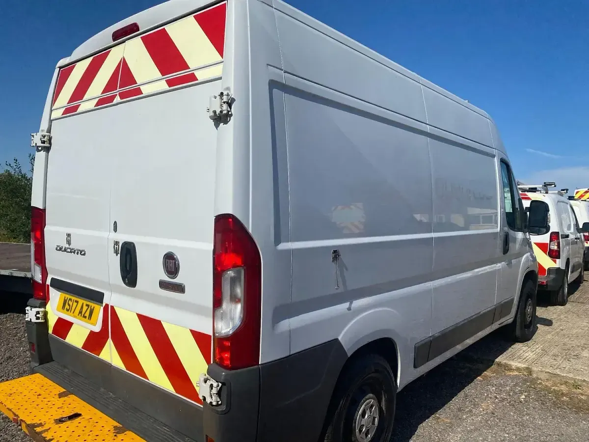 Used Fiat Ducato 115 HP (84 kW) 2017 White Van