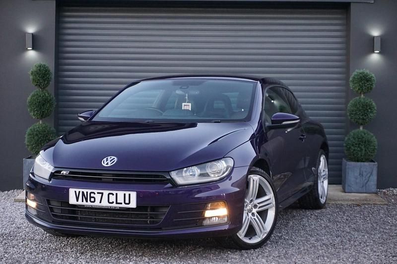 Used VW Scirocco R-line 2017 Purple Coupe