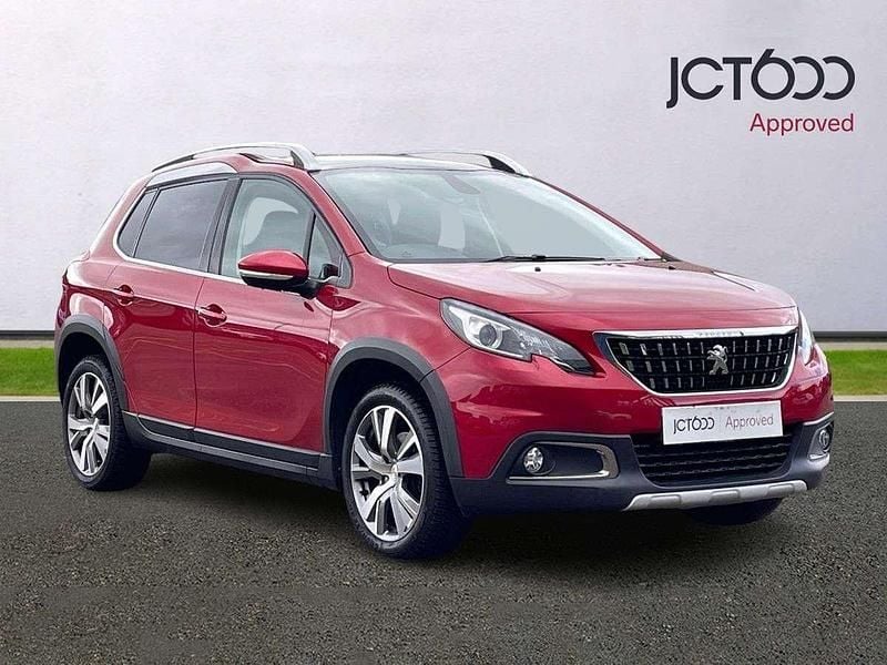 Red Used 2019 Peugeot 2008 Allure Premium SUV | £12,550 (Good price) - Image 1/4