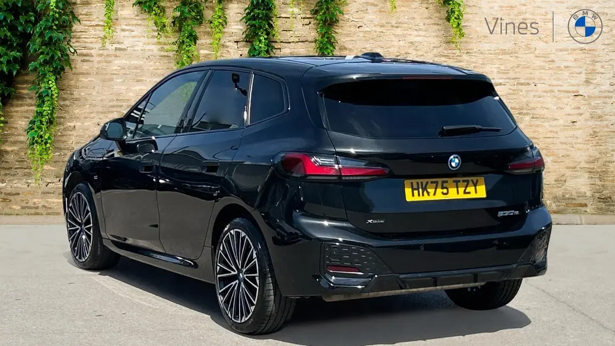 Used BMW 230e Active Tourer M Sport 322 HP (236 kW) 2025 Black MPV