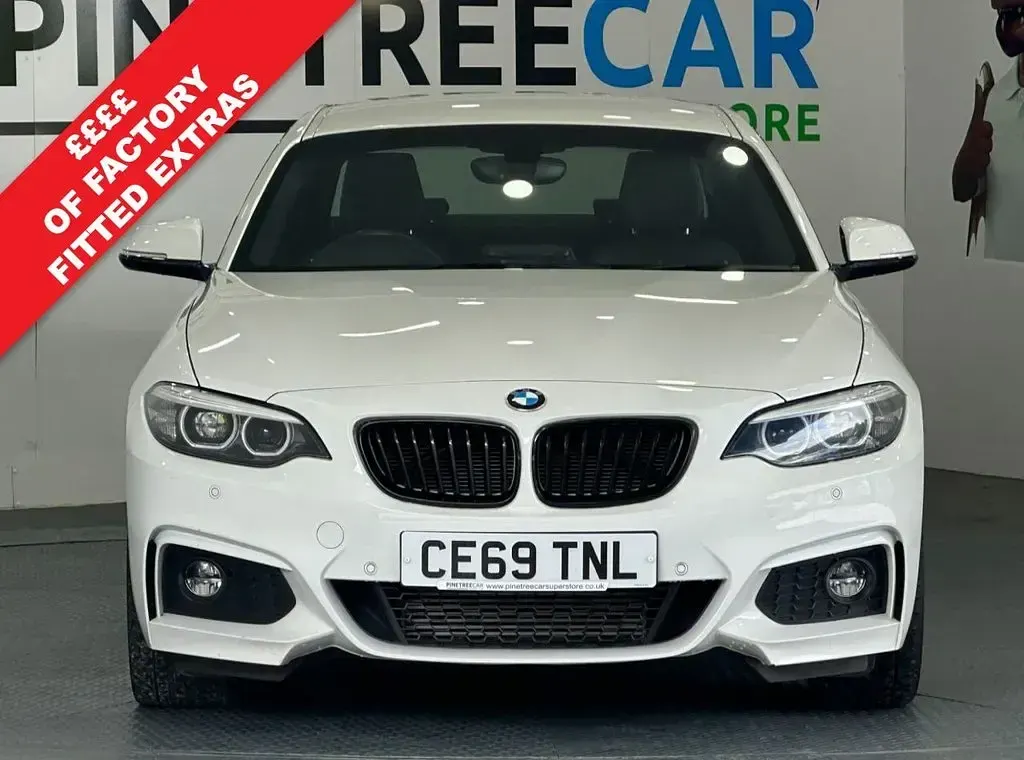 Used BMW 220 M Sport 190 HP (139 kW) 2019 White Coupe
