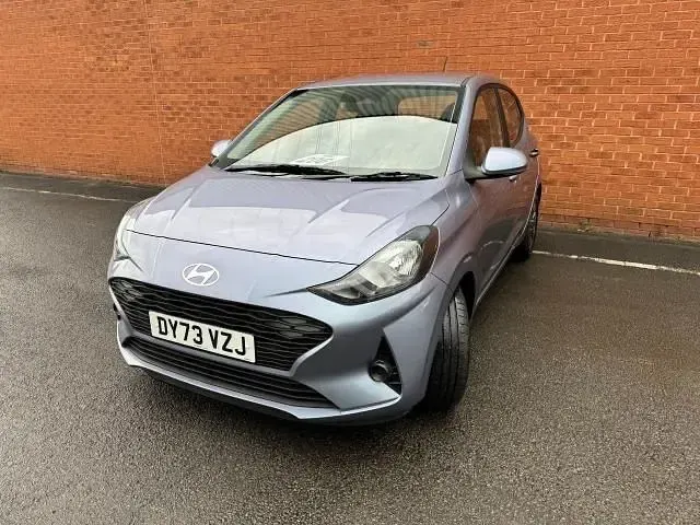 Usado Hyundai i10 Advanced 2024 Azul Utilitario