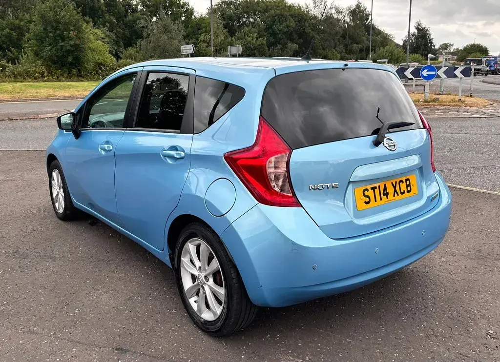 Used Nissan Note Acenta Premium 98 HP (72 kW) 2014 Blue Hatchback