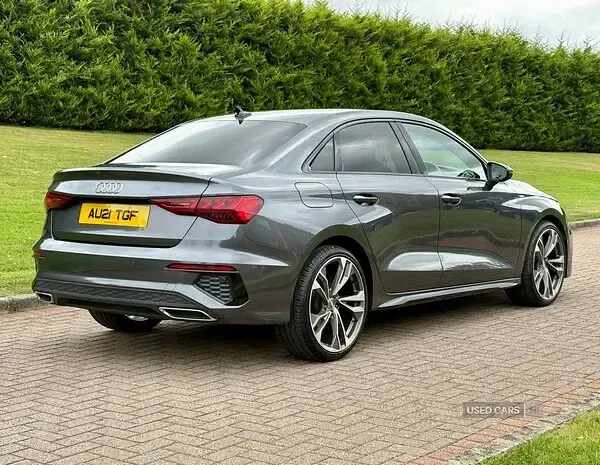 Used Audi A3 S-Line 116 HP (85 kW) 2021 Grey Sedan