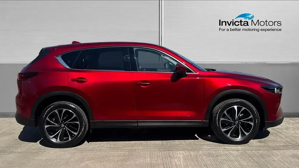 Second-hand Mazda CX-5 Exclusive-Line 165 CP (121 kW) 2024 Roșu SUV